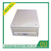 SMB-064SS high quality stainless steel lockable solar mailbox with lower price